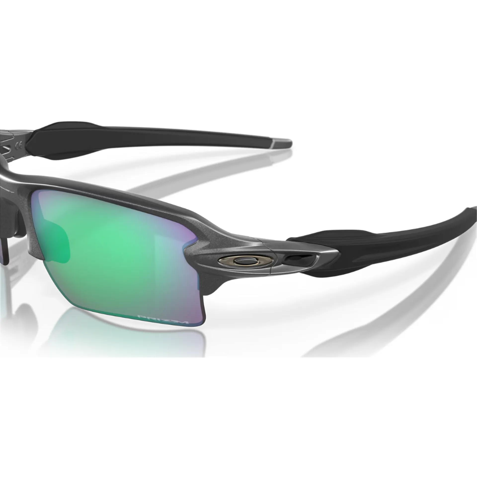 Oakley Flak 2.0 XL Prizm Road Jade Lenses Steel Frame